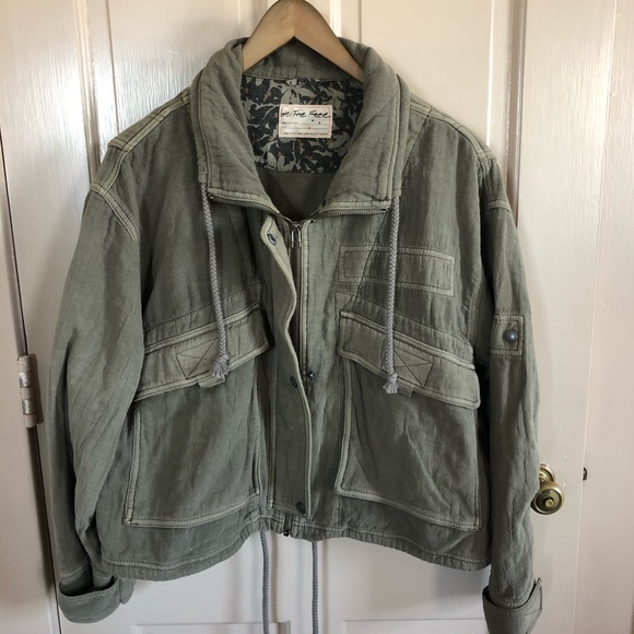 🚫SOLD🚫Free People Eyes On You Surplus Jacket - Picture 3 of 6